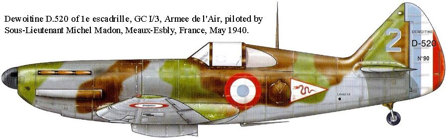 Dewoitine D.520 Aircraft of World War II Forums