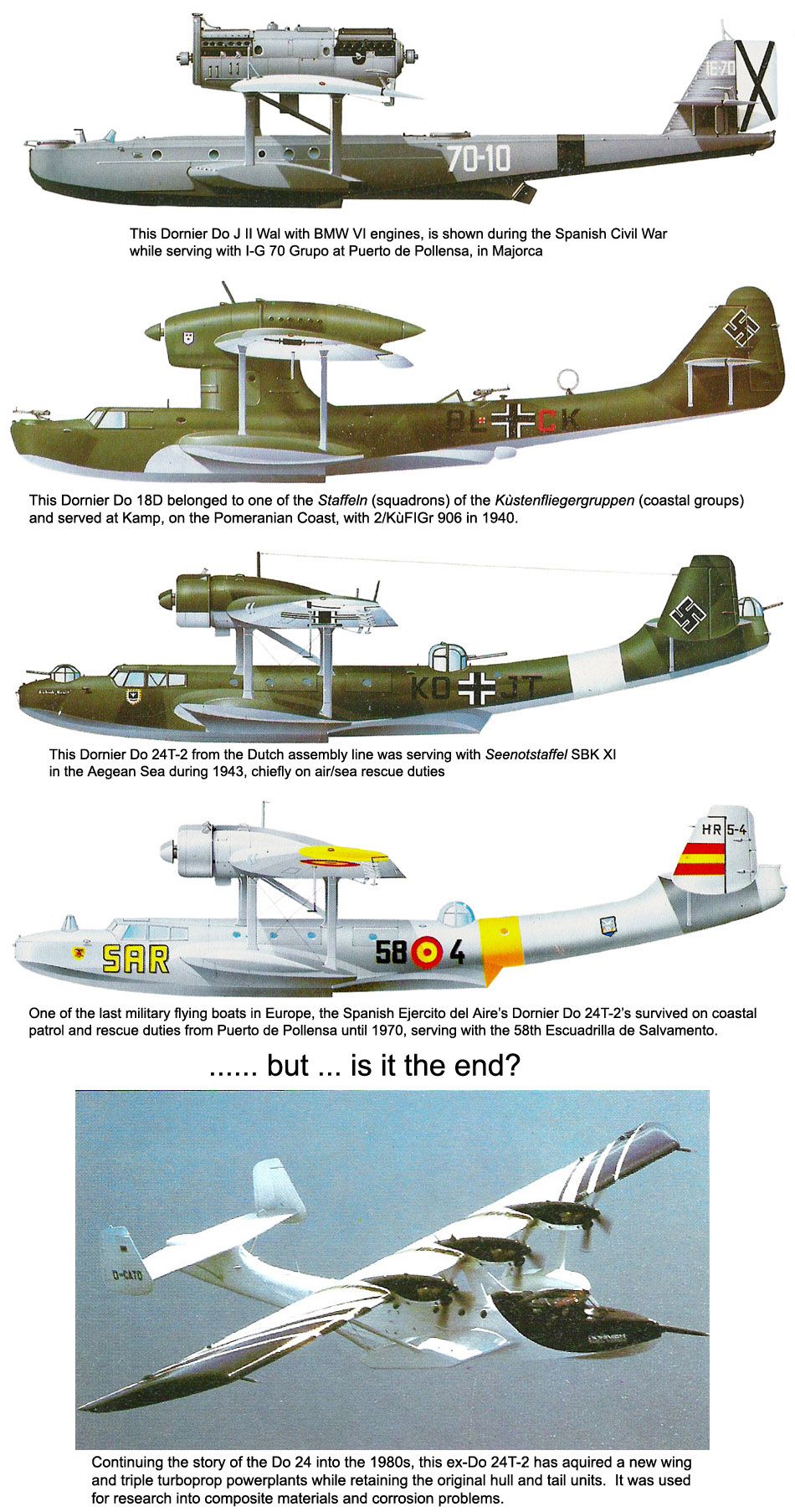 Dornier Do Flying Boats | Aircraft of World War II - WW2Aircraft.net Forums