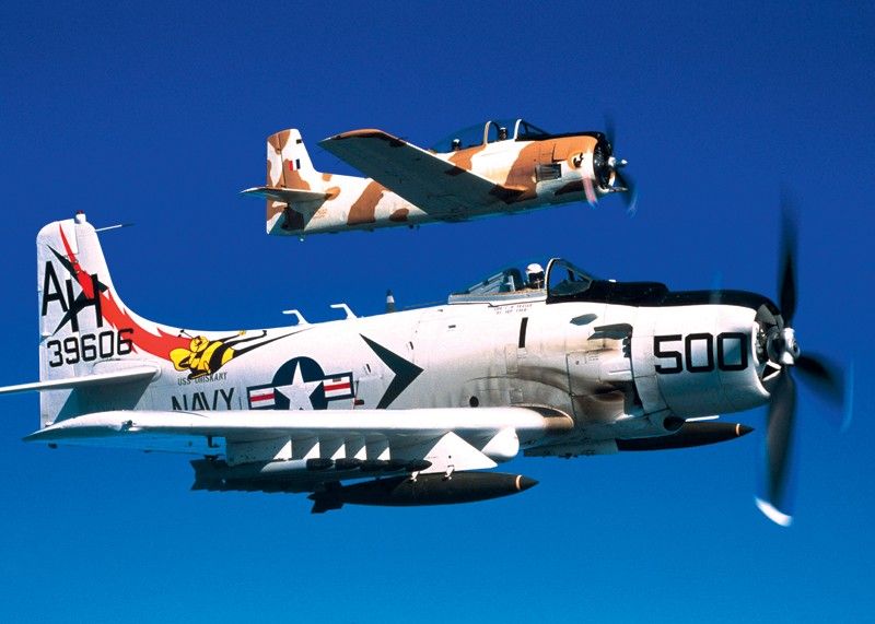 Douglas A-1H Skyraider