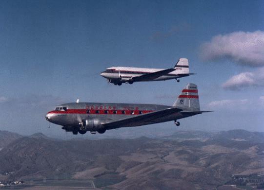 Douglas DC-3 (C-47) and DC-2
