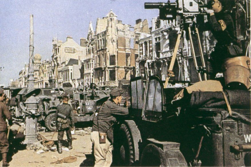 Dunkirk 1940, straight after the Germans entered the town.