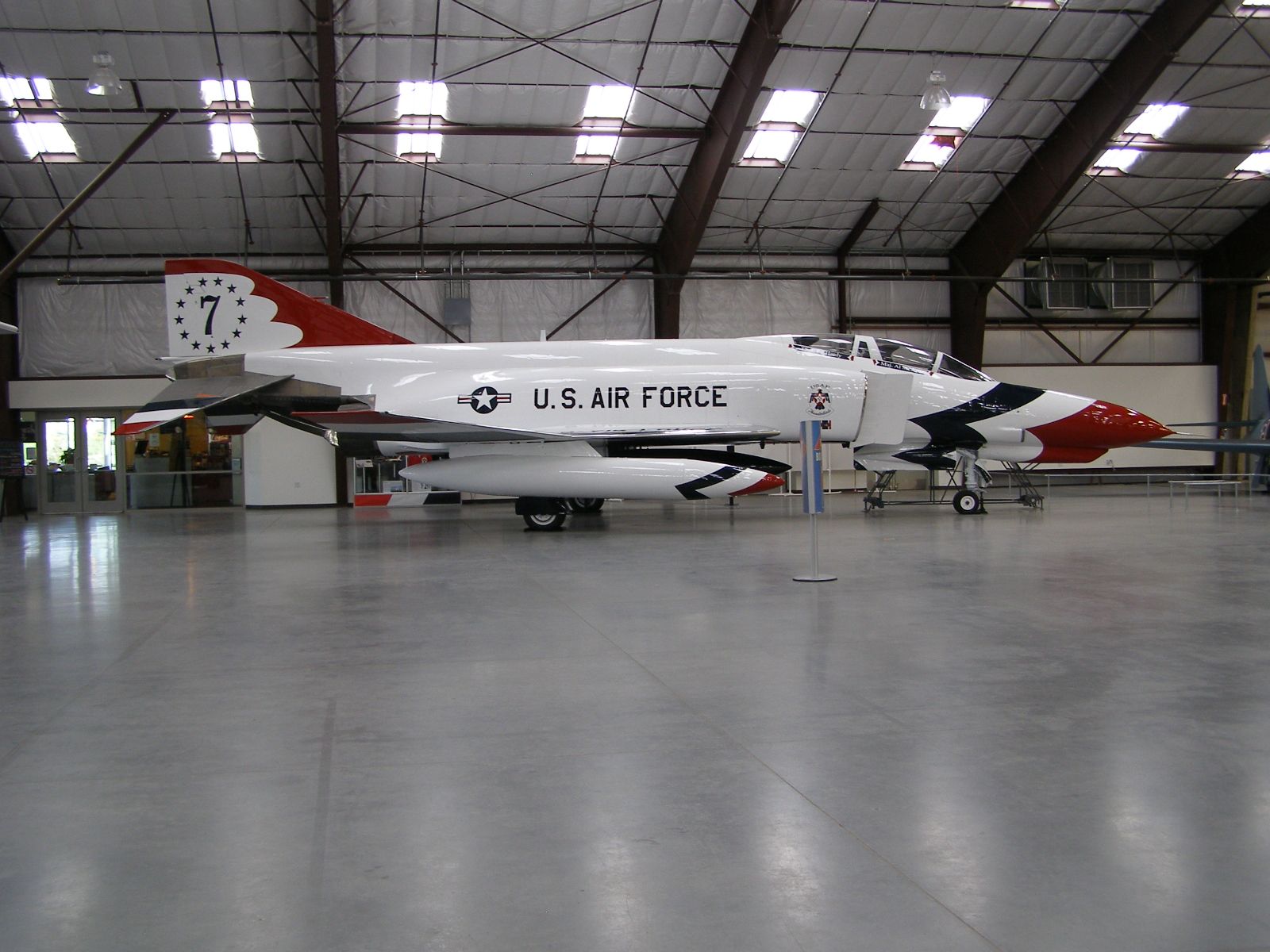 F4E Phantom 2 in Thunderbird colors.
