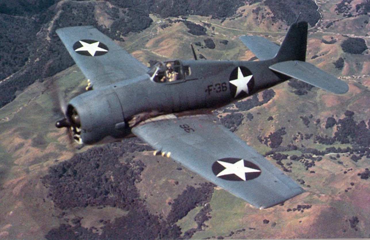 F6F-3_over_California_1943 | Aircraft of World War II - WW2Aircraft.net ...