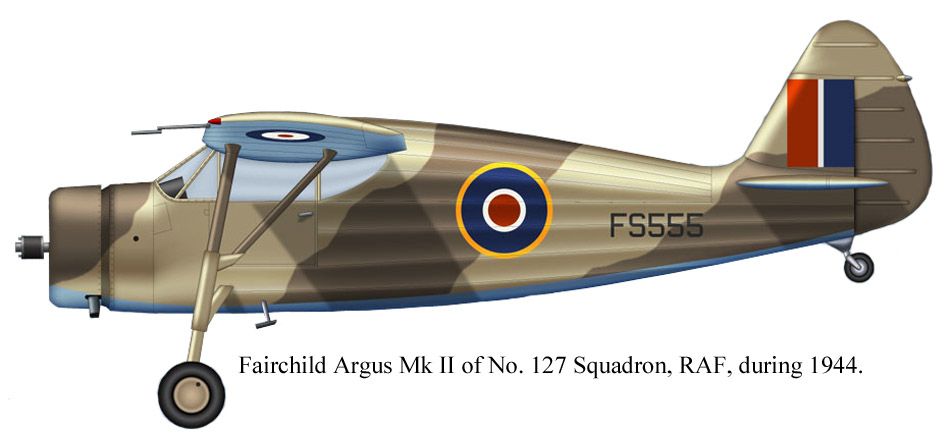 Fairchild Argus | Aircraft of World War II - WW2Aircraft.net Forums