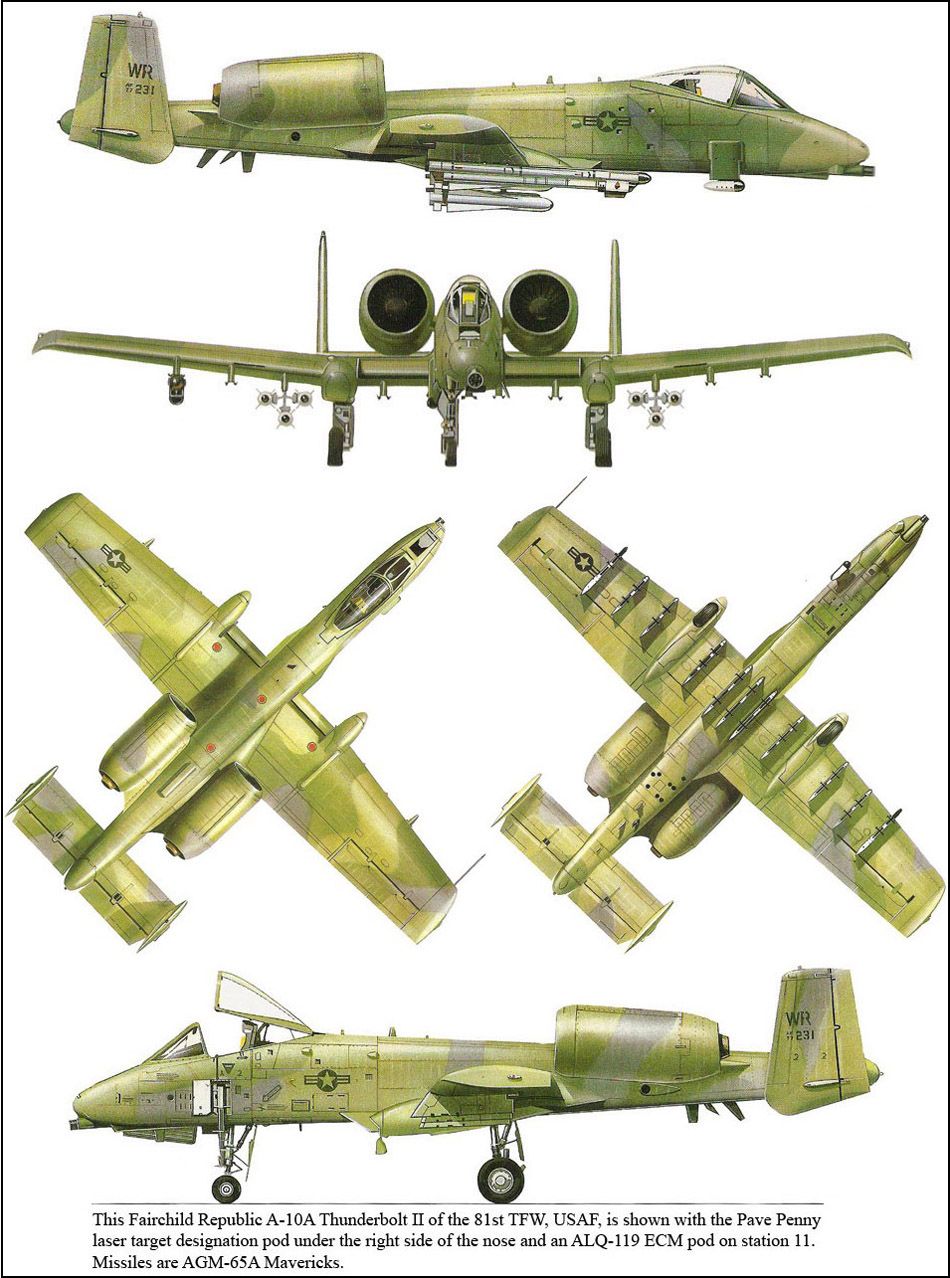 Fairchild Republic A-10A Thunderbolt II