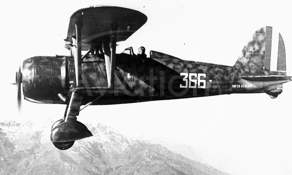 Fiat CR.42 Falco,  1940