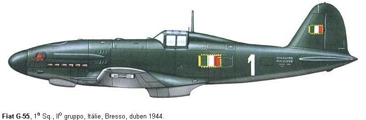 Fiat G.55, Bresso, April 1944