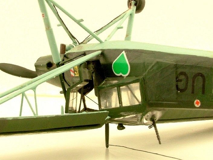 Fieseler Fi-156 C.3 Storch 1/JG54 Siewierskaja 1942 Heller 1:72