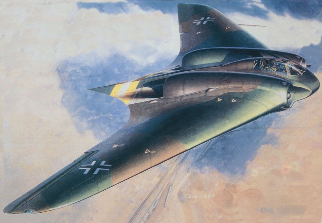 Flying Wing Jet Bomber HO-IX