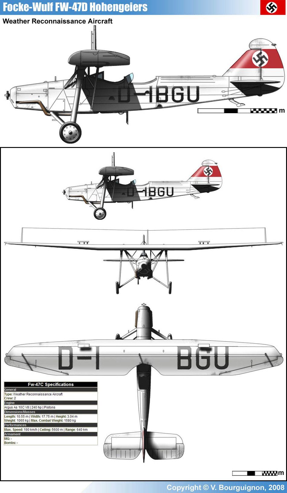 FockeWulf Fw 47 Hohengeiers Aircraft of World War II WW2Aircraft