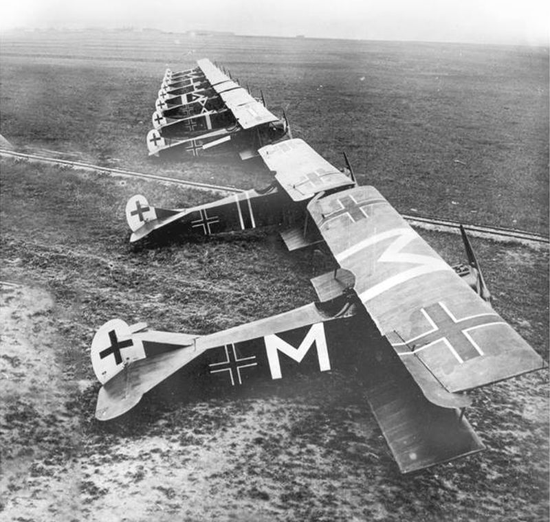 Fokker D.VII of Jasta 72,  France, July,  1918