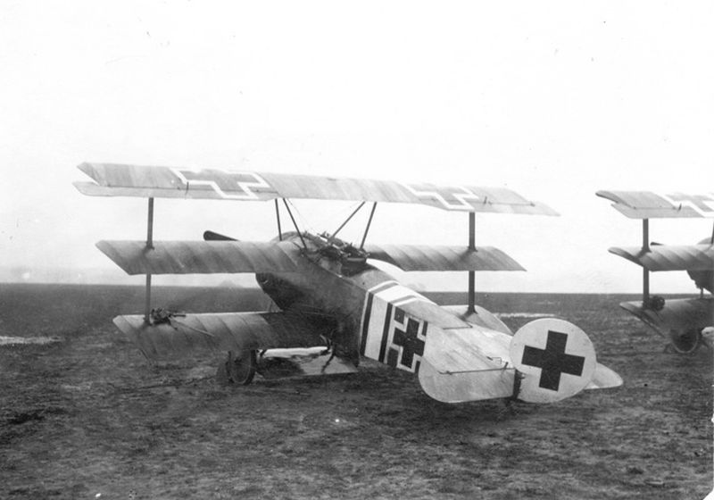 Fokker Dr.I 178/17, Lechelle, April 1918