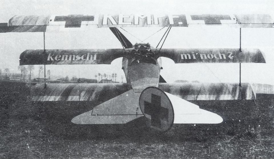 Fokker Dr.I (possible) 493/17, Friedrich Kempf
