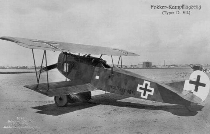 Fokker DVII_ Werk Nr 461