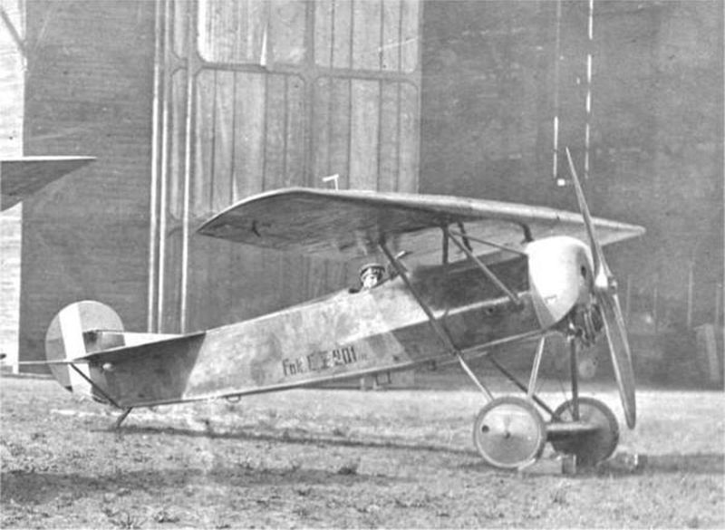 Fokker E.V no. 201/18, Belguim AF,  1919