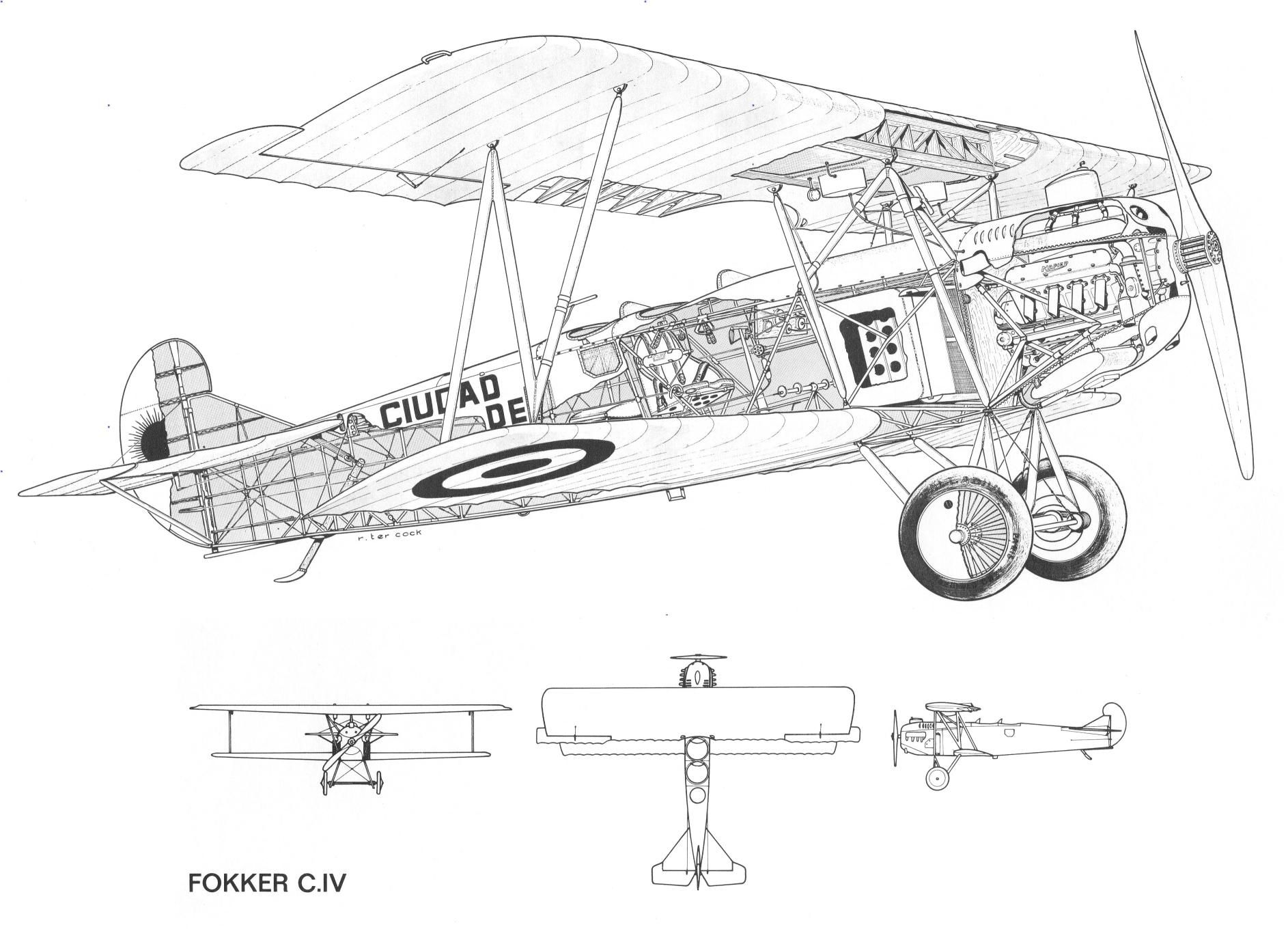 Fokker_C_IV | Aircraft of World War II - WW2Aircraft.net Forums