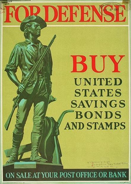 For defense buy U.S. savings bonds and stamps
