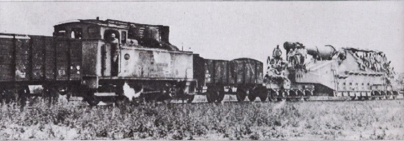 French 320 mm (12.6 in) railway gun