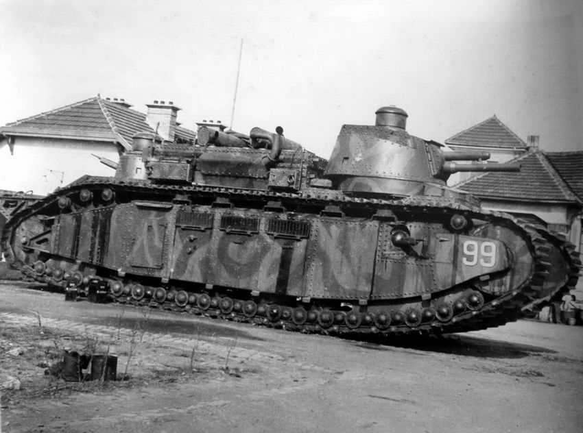 French heavy tank Char 2C no.99, 1939 Aircraft of World War II
