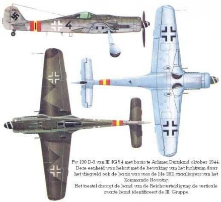 Fw-190 3 view