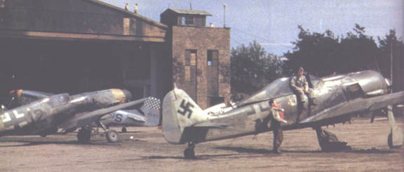 Fw-190 and Bf-109