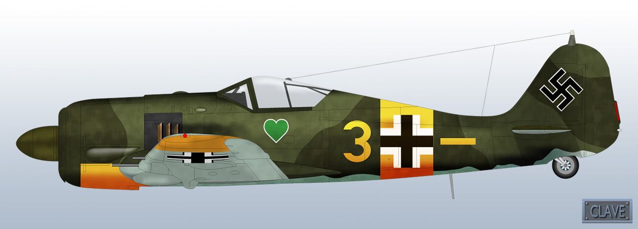 Fw 190 dark camo