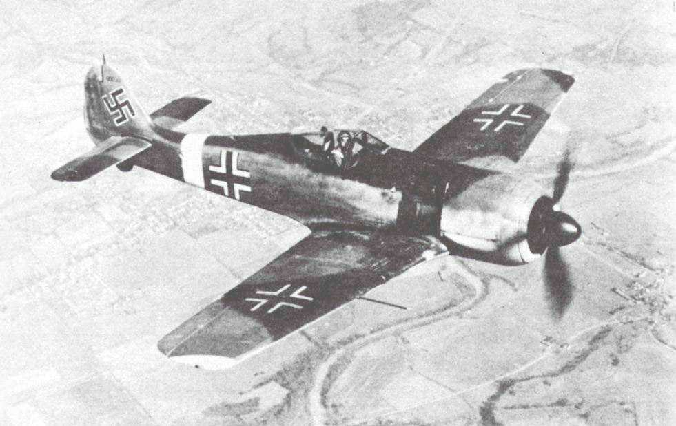 Fw-190 from above