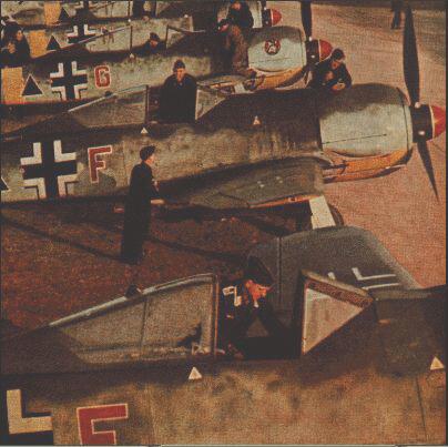FW190 Squadron Line up