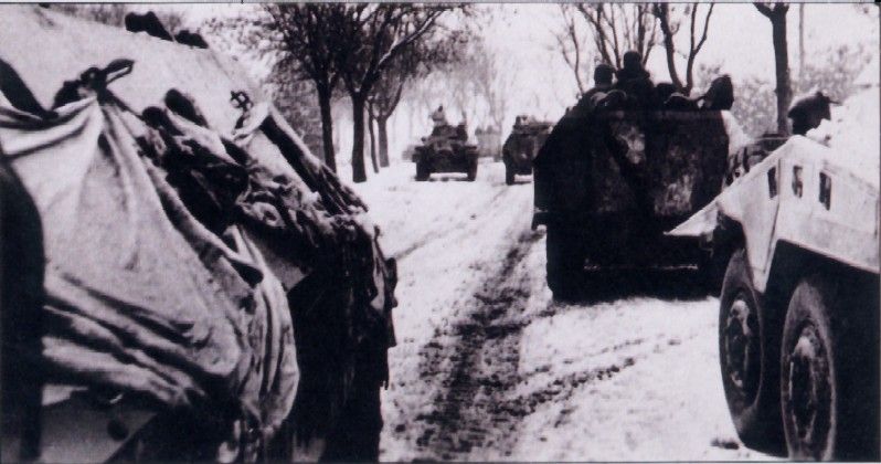 German armoured troops