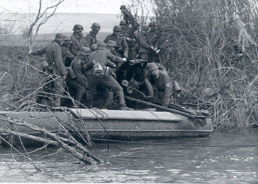 German assault raft