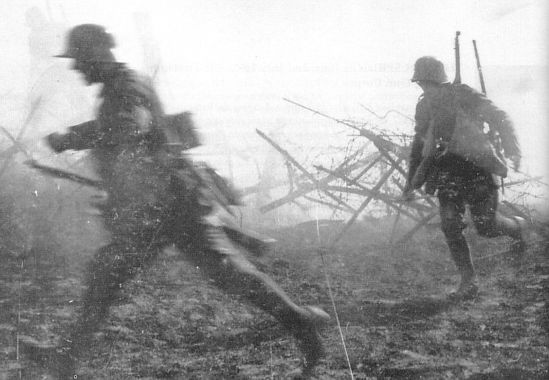 German Assault troops