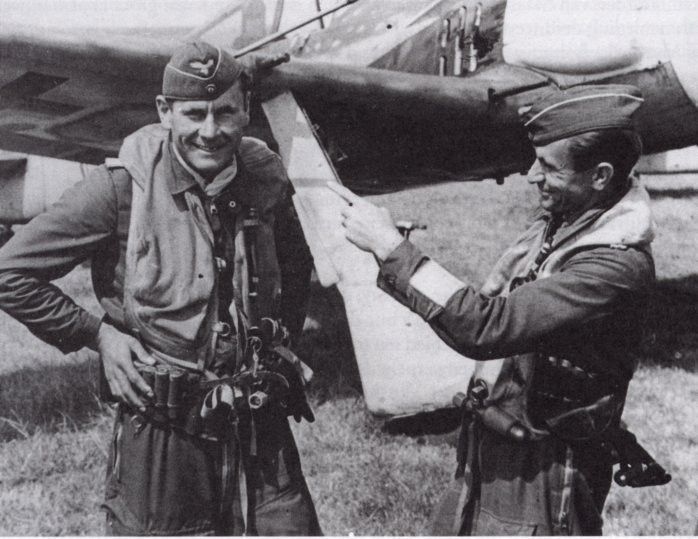 German fighter´s pilots