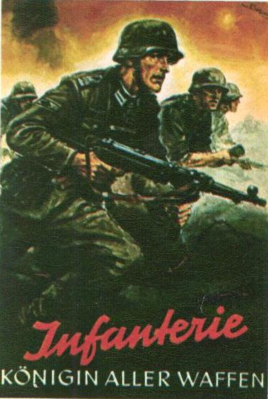 German Infantry Poster