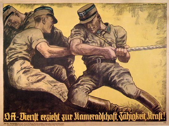 German Propaganda Poster