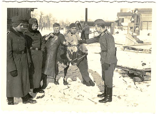 German Soldiers - With Dinner!