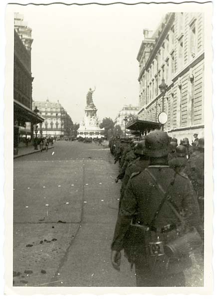 German Troops March Through Paris