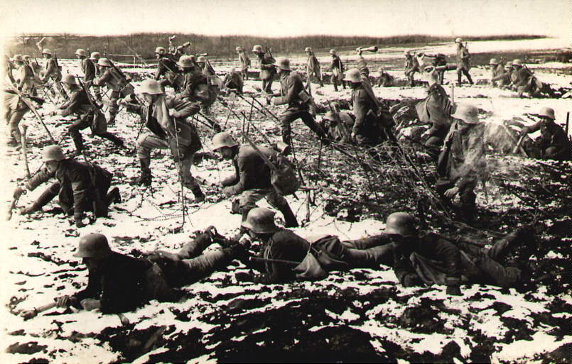 German troops, training
