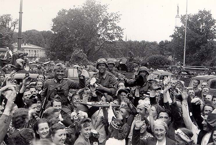 German Victory over Soviet Russia in Estonia 1941.