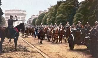 Germans in Paris, 1940