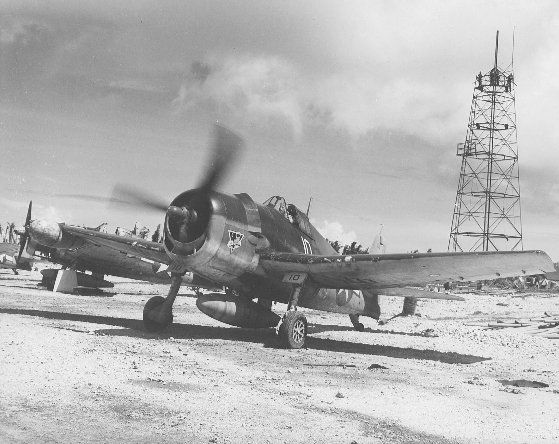 Grumman F6F-3N Hellcat of the VMF(N)-534, Guam 1944
