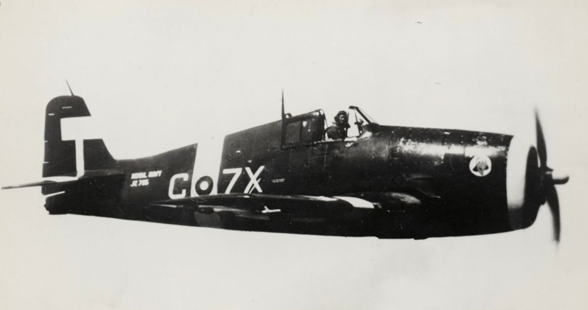 Grumman Hellcat Mk.II, JZ796, code C7X, 808NAS, RN FAA
