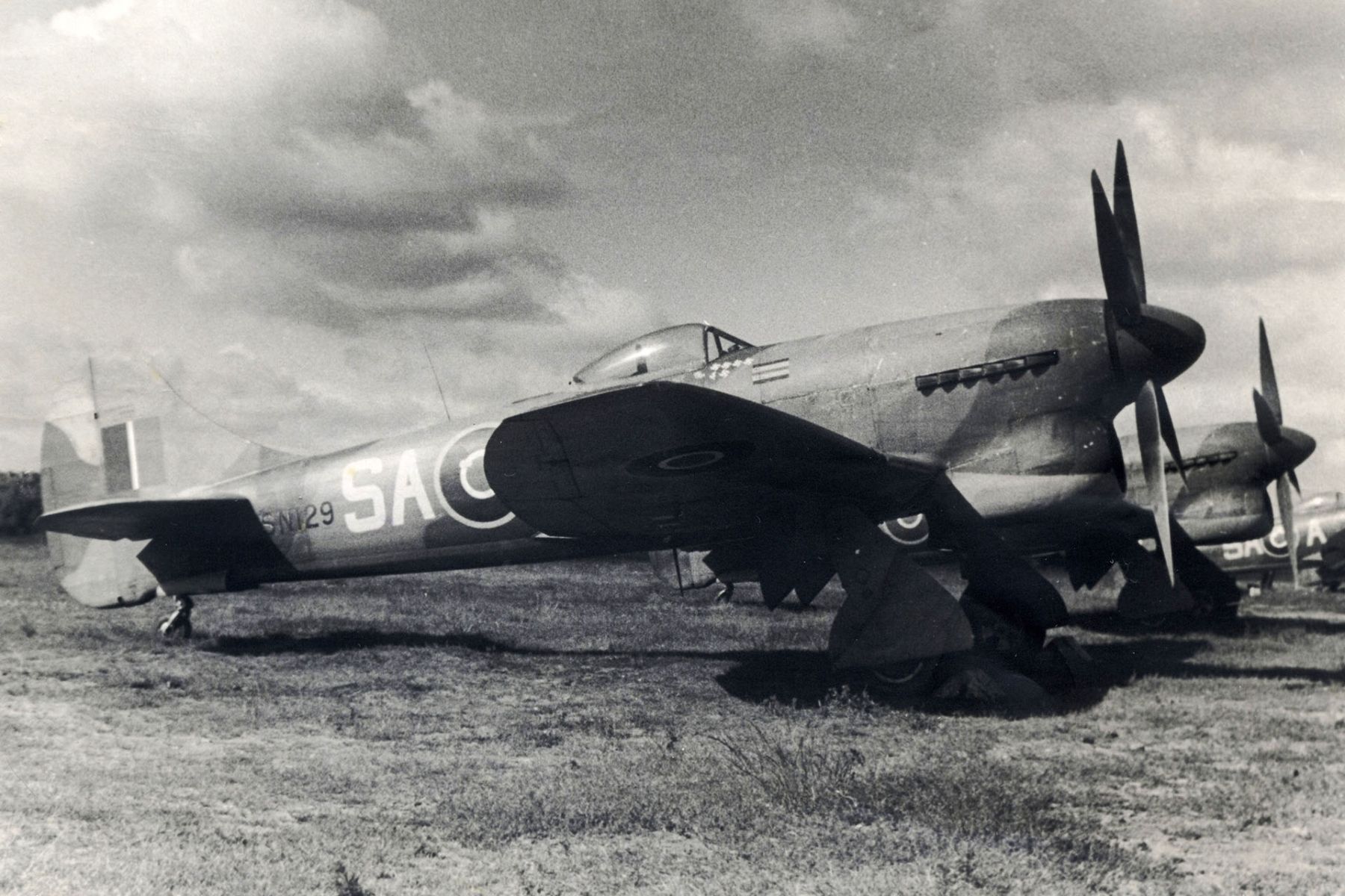 Hawker Tempest Mk.V, s/n. SN121, code SA-M, no. 486 Squadron RNZAF, Germany, May 1945