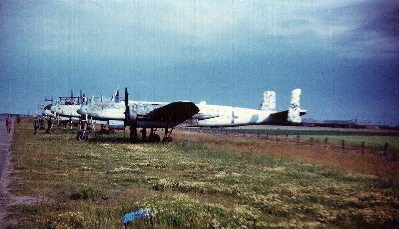 He-219s abandoned by the Luftwaffe