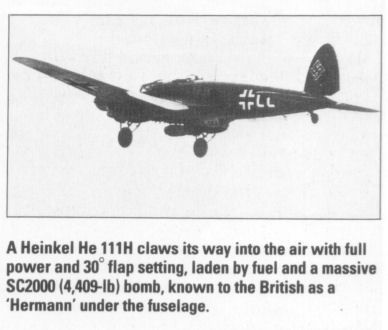 He111-h carrying SC2000 Hermann bomb from