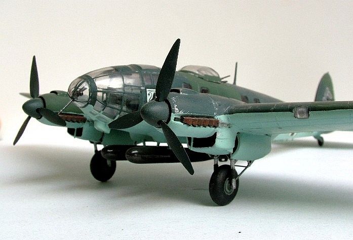 Heinkel He-111 H.6 I/KG26 1941/42 scale 1:72 Italeri