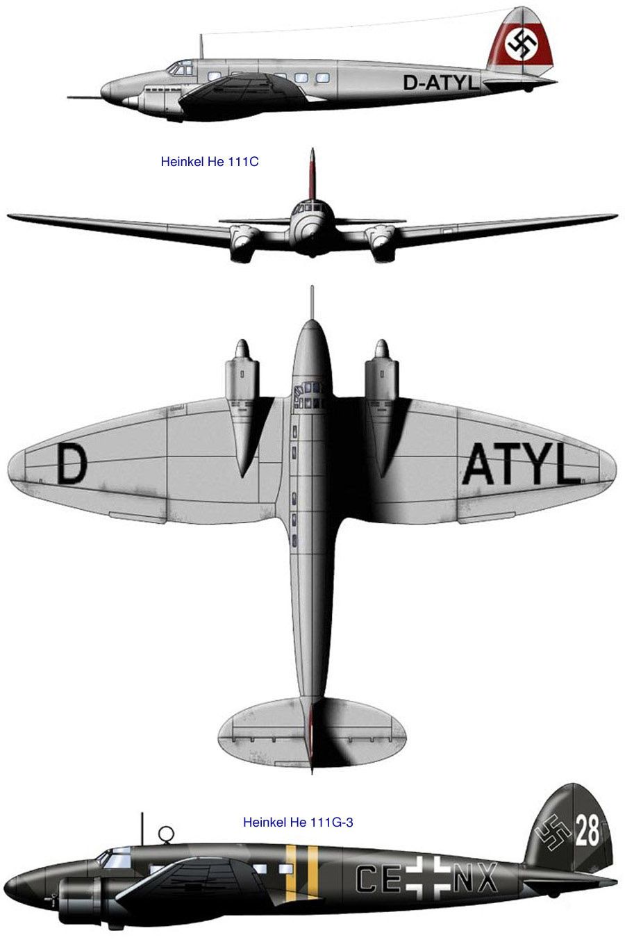 Heinkel He 111 Transport