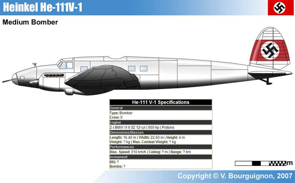 Heinkel He 111 V-1