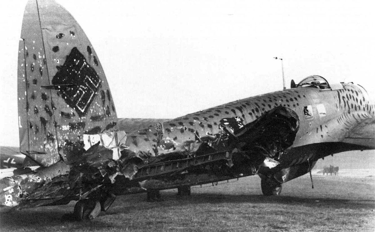 Heinkel-He-111H-battle-damaged-from-flack-after-a-night-sortie-01