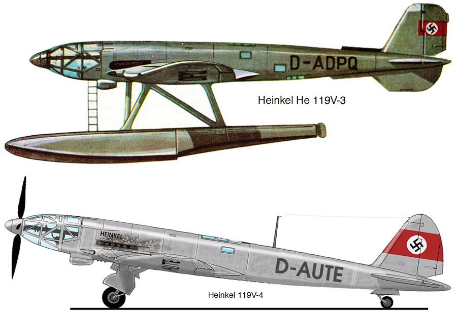 Heinkel He 119 | Aircraft of World War II - WW2Aircraft.net Forums