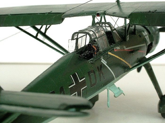 Henschel Hs-126 A.1 2(H)/10 ?Tannenberg? 1939 r. Airfix 1:72